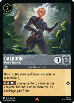 Calhoun - Marine Sergeant (191/204) [Azurite Sea] | Grognard Games