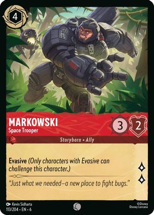 Markowski - Space Trooper (113/204) [Azurite Sea] | Grognard Games