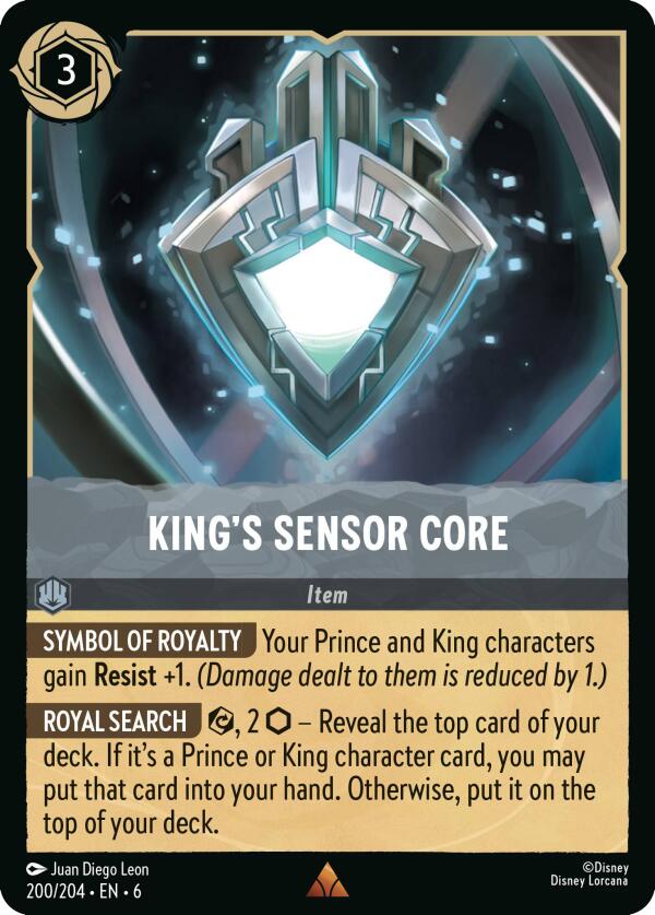 King's Sensor Core (200/204) [Azurite Sea] | Grognard Games