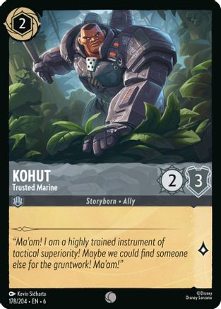 Kohut - Trusted Marine (178/204) [Azurite Sea] | Grognard Games