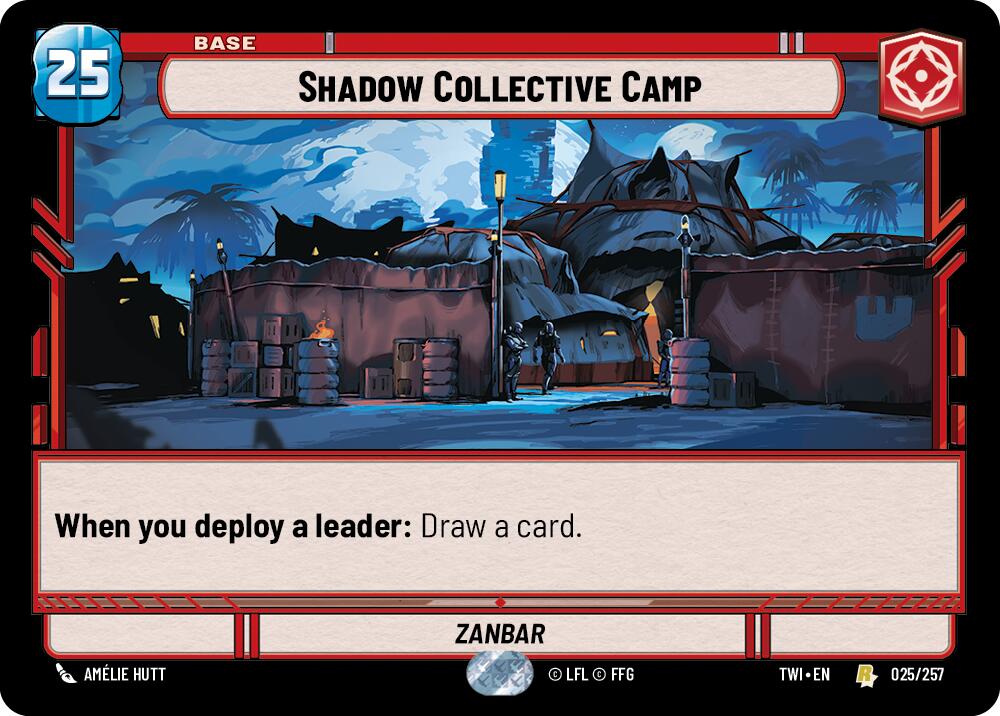 Shadow Collective Camp (025/257) [Twilight of the Republic] | Grognard Games