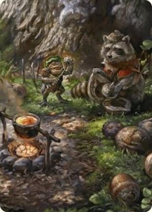 Sylvan Scavenging Art Card (46/54) (ASFDN-046) - Art Series: Foundations | Grognard Games