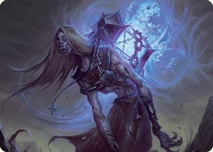 Soul-Shackled Zombie Art Card (9/54) (ASFDN-009) - Art Series: Foundations | Grognard Games