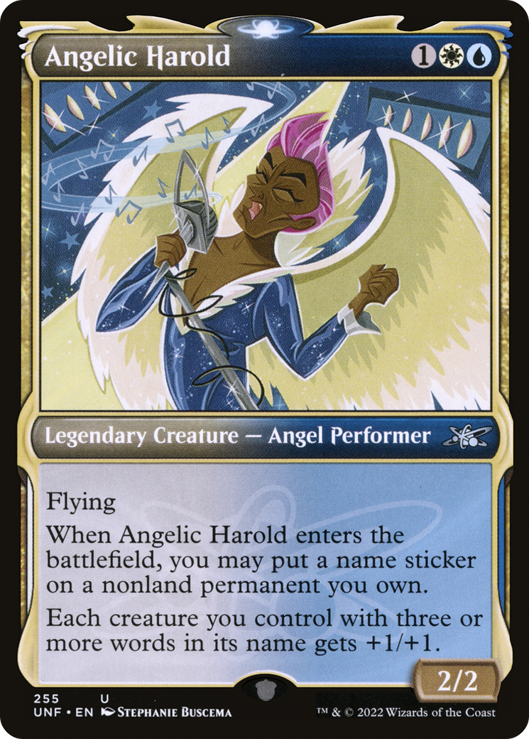 Angelic Harold (Showcase) [Unfinity] | Grognard Games