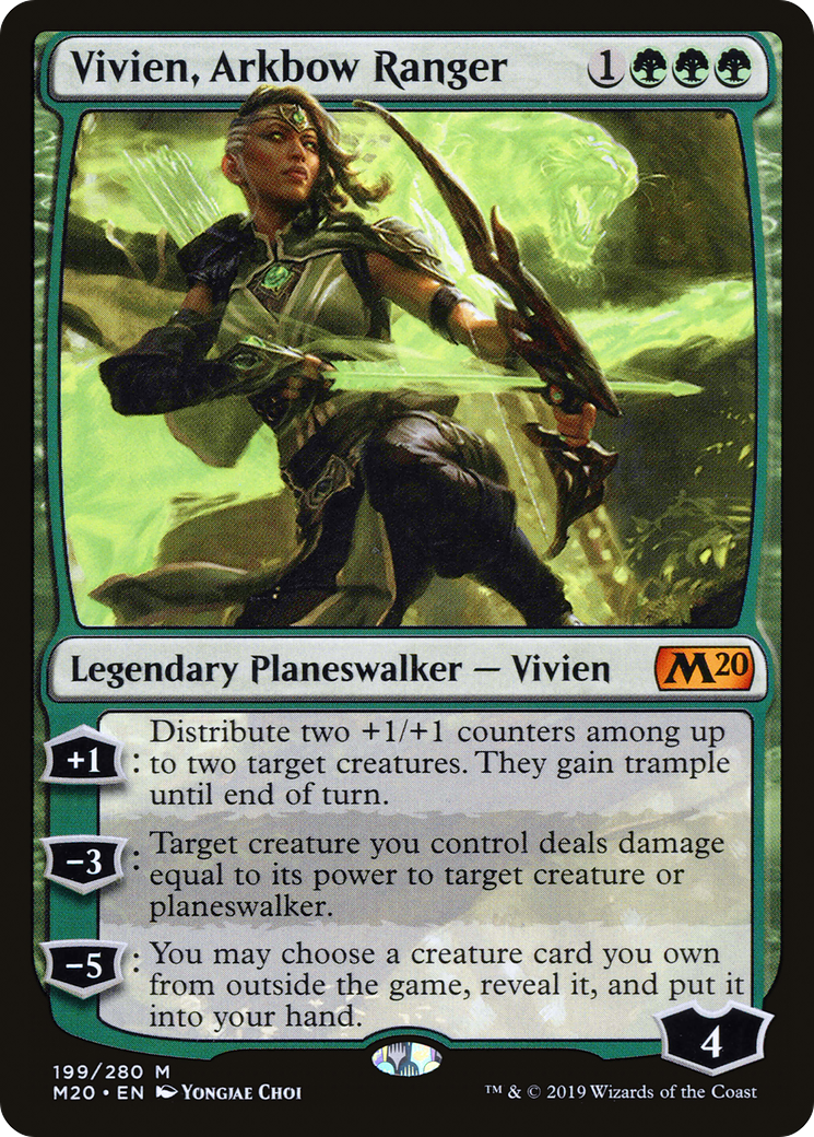 Vivien, Arkbow Ranger (M20-199) - Core Set 2020 | Grognard Games