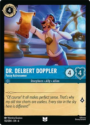 Dr. Delbert Doppler - Fussy Astronomer (152/204) [Azurite Sea] | Grognard Games