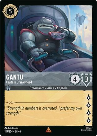 Gantu - Captain Crankyhead (189/204) [Azurite Sea] | Grognard Games