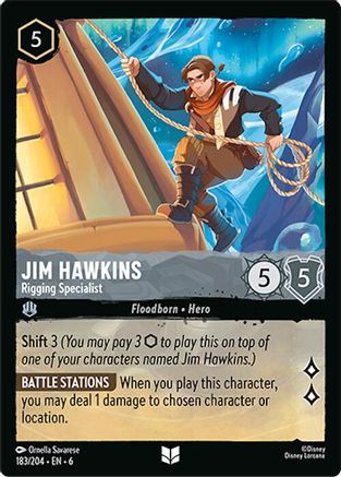 Jim Hawkins - Rigging Specialist (183/204) [Azurite Sea] | Grognard Games