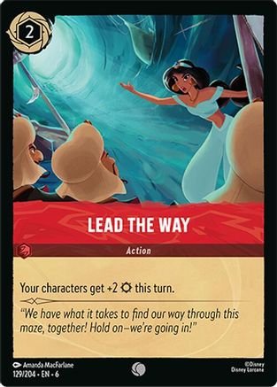 Lead the Way (129/204) [Azurite Sea] | Grognard Games