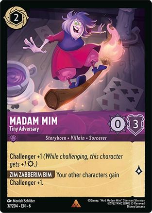 Madam Mim - Tiny Adversary (37/204) [Azurite Sea] | Grognard Games
