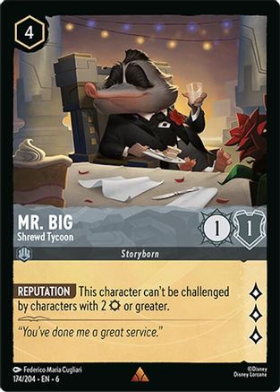Mr. Big - Shrewd Tycoon (174/204) [Azurite Sea] | Grognard Games