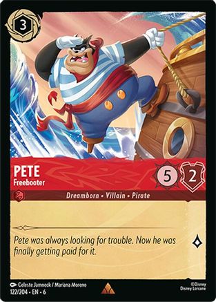 Pete - Freebooter (122/204) [Azurite Sea] | Grognard Games