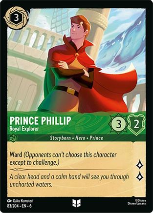 Prince Phillip - Royal Explorer (83/204) [Azurite Sea] | Grognard Games