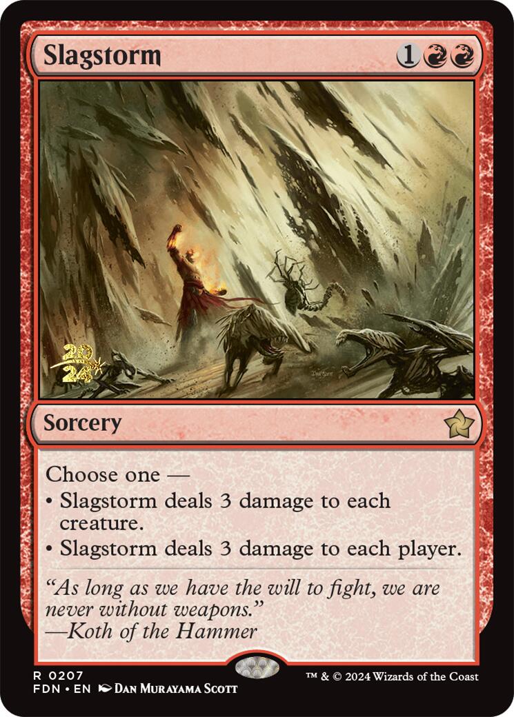 Slagstorm [Foundations Prerelease Promos] | Grognard Games