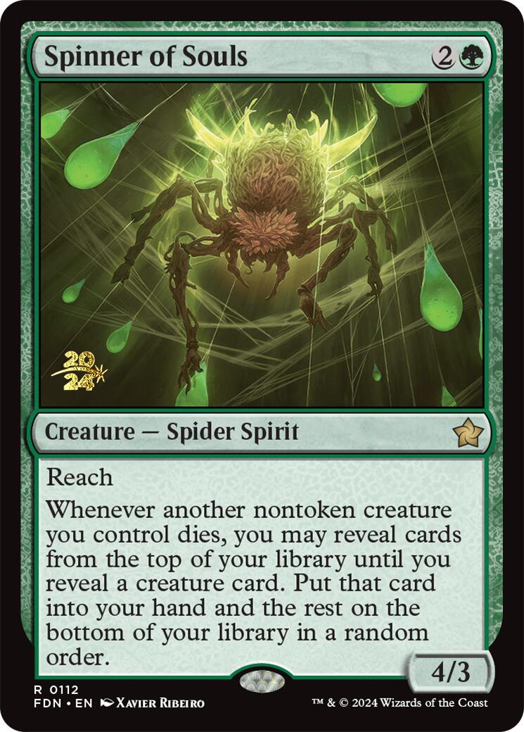 Spinner of Souls [Foundations Prerelease Promos] | Grognard Games