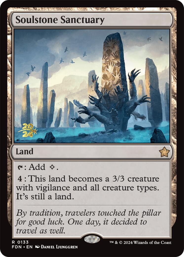 Soulstone Sanctuary [Foundations Prerelease Promos] | Grognard Games