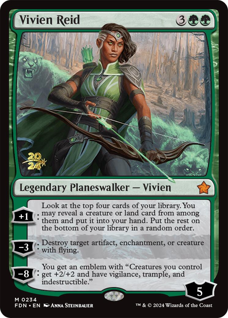 Vivien Reid [Foundations Prerelease Promos] | Grognard Games