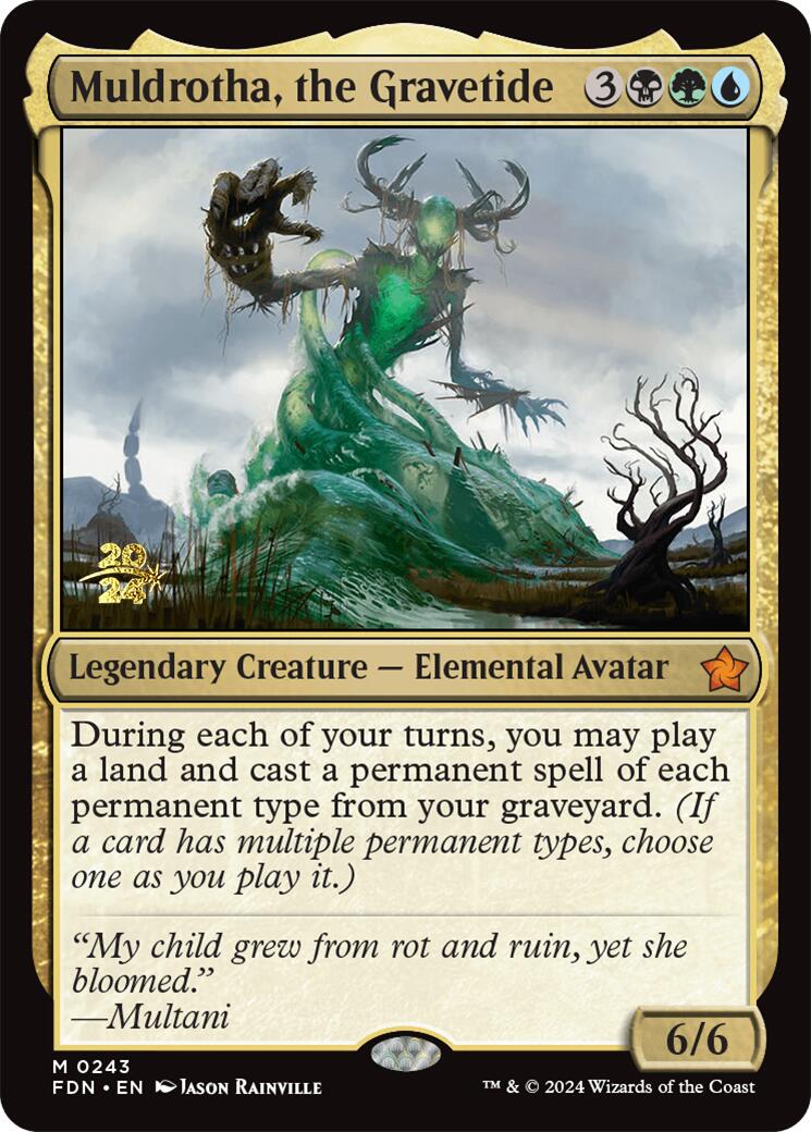 Muldrotha, the Gravetide [Foundations Prerelease Promos] | Grognard Games