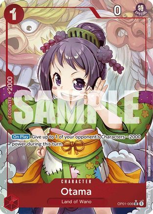 Otama (Full Art) (OP01-006) - Premium Booster -The Best- Foil | Grognard Games