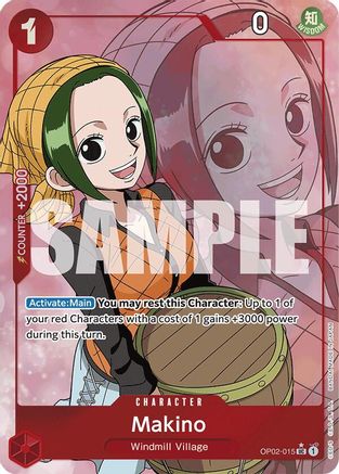 Makino (Full Art) (OP02-015) - Premium Booster -The Best- Foil | Grognard Games