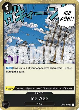 Ice Age (Jolly Roger Foil) (OP02-117) - Premium Booster -The Best- Foil | Grognard Games