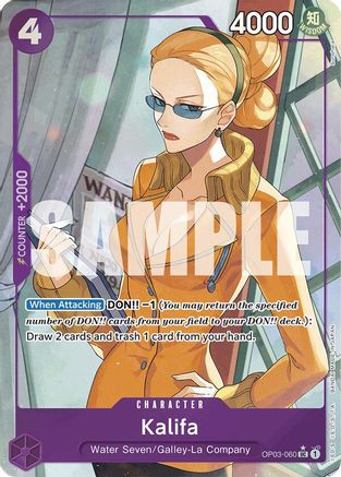 Kalifa (Full Art) (OP03-060) - Premium Booster -The Best- Foil | Grognard Games