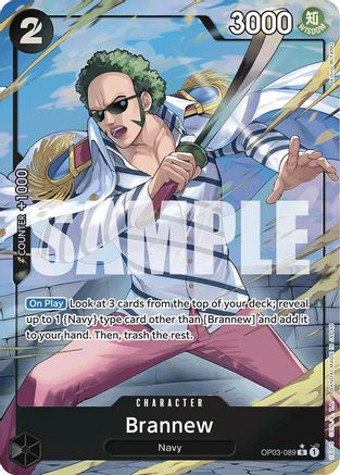 Brannew (Alternate Art) (OP03-089) - Premium Booster -The Best- Foil | Grognard Games