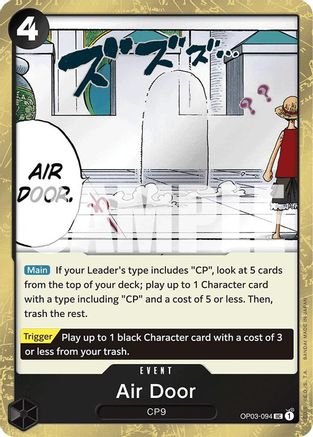 Air Door (Jolly Roger Foil) (OP03-094) - Premium Booster -The Best- Foil | Grognard Games