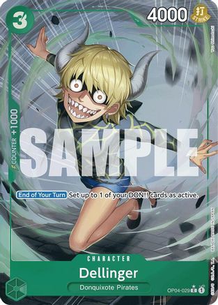Dellinger (Full Art) (OP04-029) - Premium Booster -The Best- Foil | Grognard Games