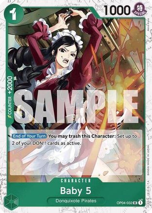 Baby 5 (OP04-032) (Jolly Roger Foil) (OP04-032) - Premium Booster -The Best- Foil | Grognard Games