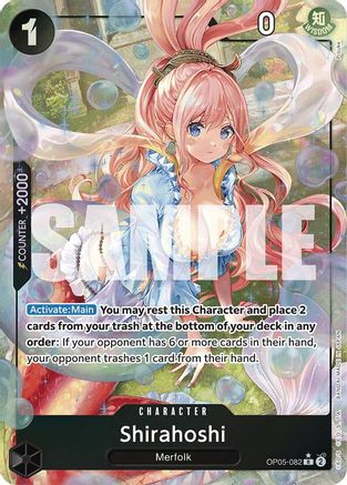 Shirahoshi (OP05-082) (Alternate Art) (OP05-082) - Premium Booster -The Best- Foil | Grognard Games