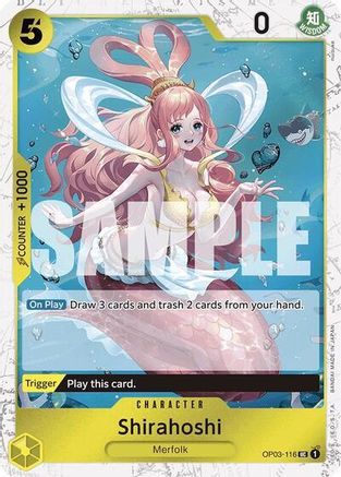 Shirahoshi (OP03-116) (Jolly Roger Foil) (OP03-116) - Premium Booster -The Best- Foil | Grognard Games