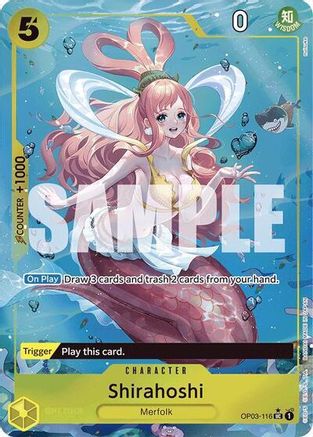 Shirahoshi (OP03-116) (Full Art) (OP03-116) - Premium Booster -The Best- Foil | Grognard Games