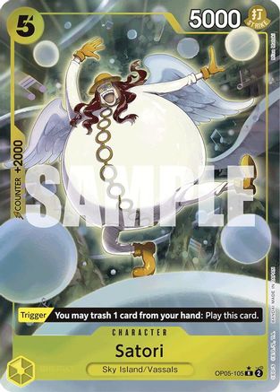 Satori (Full Art) (OP05-105) - Premium Booster -The Best- Foil | Grognard Games