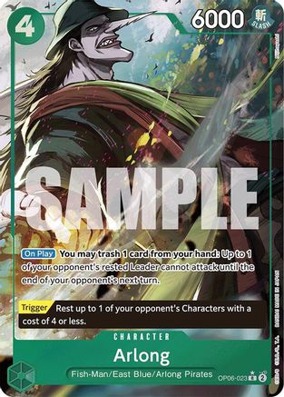 Arlong (Full Art) (OP06-023) - Premium Booster -The Best- Foil | Grognard Games