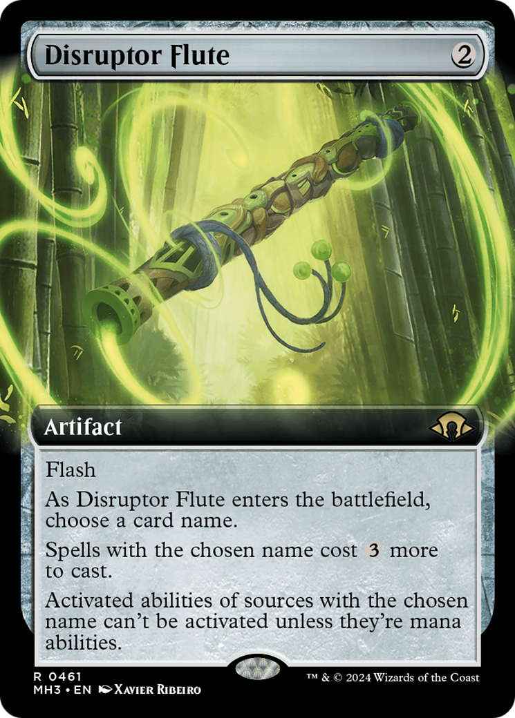 Disruptor Flute (Extended Art) [Modern Horizons 3] | Grognard Games