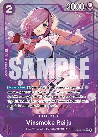 Vinsmoke Reiju (OP06-068) (Full Art) (OP06-068) - Premium Booster -The Best- Foil | Grognard Games