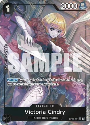 Victoria Cindry (Full Art) (OP06-091) - Premium Booster -The Best- Foil | Grognard Games