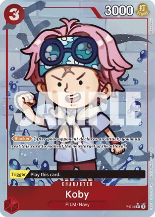 Koby (Full Art) (P-014) - Premium Booster -The Best- Foil | Grognard Games