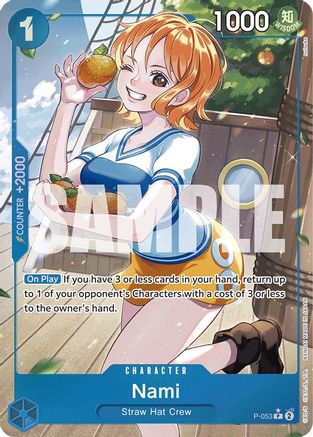 Nami (P-053) (Full Art) (P-053) - Premium Booster -The Best- Foil | Grognard Games