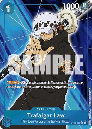 Trafalgar Law (ST03-008) (Full Art) (ST03-008) - Premium Booster -The Best- Foil | Grognard Games