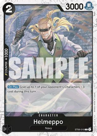 Helmeppo (Jolly Roger Foil) (ST06-010) - Premium Booster -The Best- Foil | Grognard Games