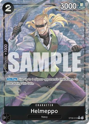Helmeppo (Full Art) (ST06-010) - Premium Booster -The Best- Foil | Grognard Games