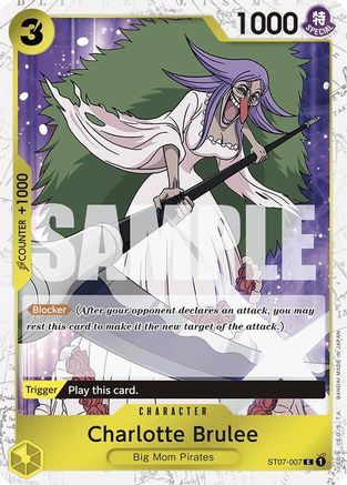 Charlotte Brulee (Jolly Roger Foil) (ST07-007) - Premium Booster -The Best- Foil | Grognard Games