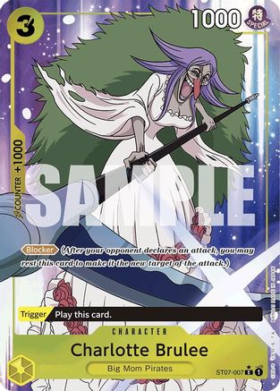 Charlotte Brulee (Full Art) (ST07-007) - Premium Booster -The Best- Foil | Grognard Games