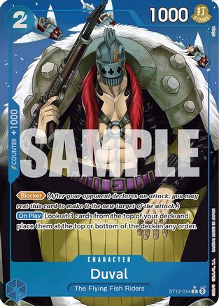 Duval (Full Art) (ST12-014) - Premium Booster -The Best- Foil | Grognard Games