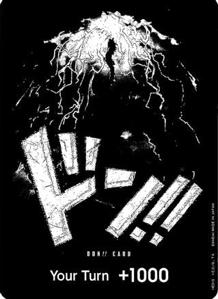 DON!! Card (Kaido) - Premium Booster -The Best- Foil | Grognard Games