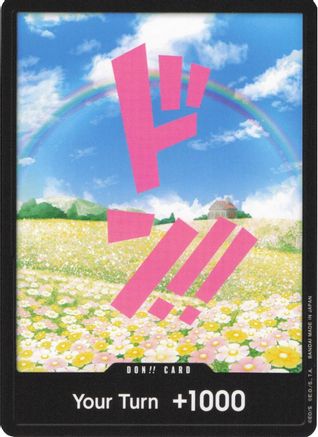 DON!! Card (Rebecca) - Premium Booster -The Best- Foil | Grognard Games