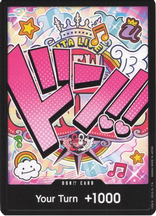 DON!! Card (Uta) - Premium Booster -The Best- Foil | Grognard Games
