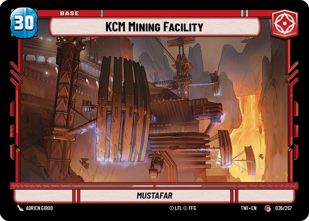 KCM Mining Facility // Battle Droid (026/257 // T01/T02) [Twilight of the Republic] | Grognard Games